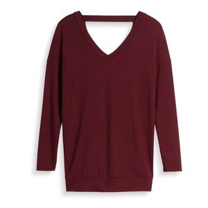 V neck sweater